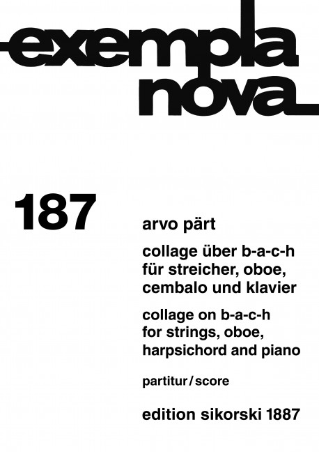 Front Cover Image Collage über B-A-C-H 