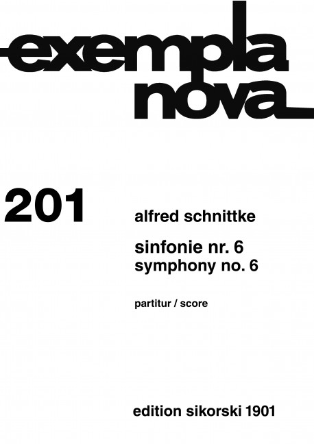 Front Cover Image Sinfonie Nr. 6 