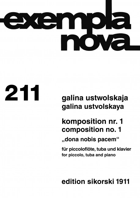 Front Cover Image Komposition Nr. 1 