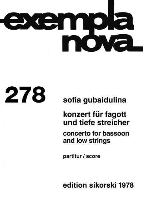 Front Cover Image Konzert 