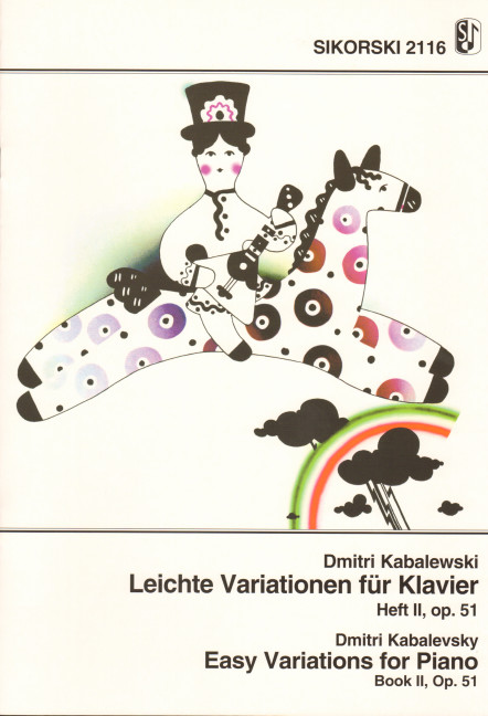 Front Cover Image Leichte Variationen für Klavier op. 51 