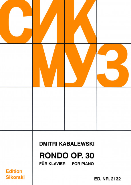 Front Cover Image Rondo op. 30 