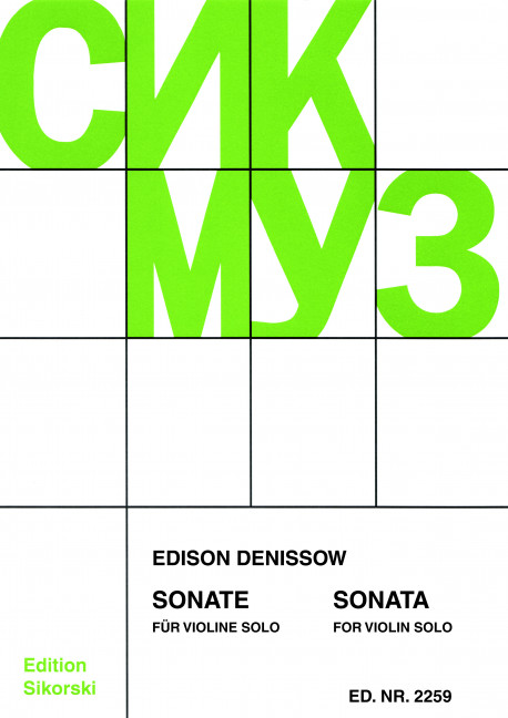 Front Cover Image Sonate 