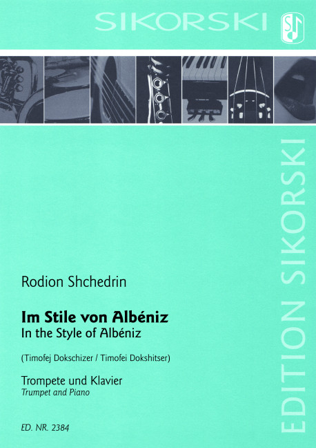 Front Cover Image Im Stile von Albéniz 