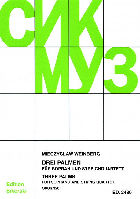Front Cover Image 3 Palmen op. 120 