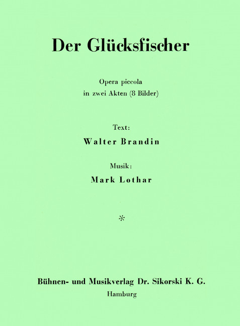 Front Cover Image Der Glücksfischer 