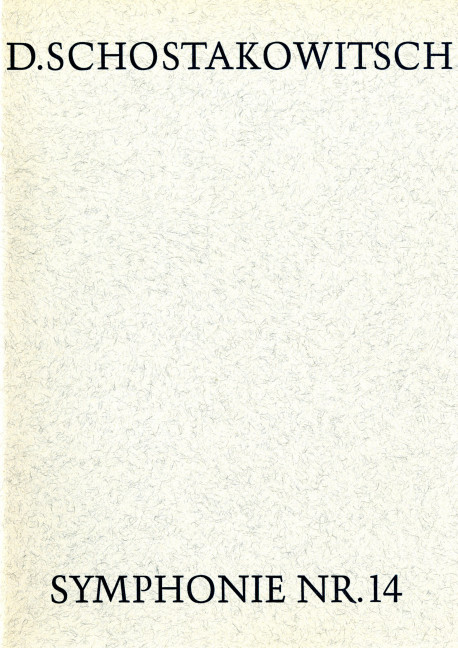 Front Cover Image Sinfonie Nr. 14 op. 135 