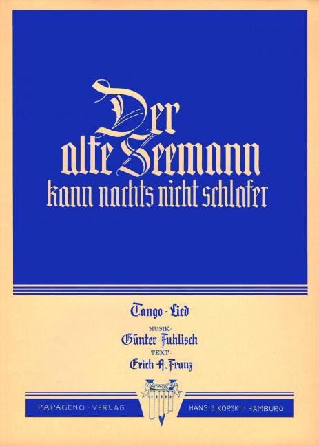 Front Cover Image Der alte Seemann kann nachts nicht schlafen 