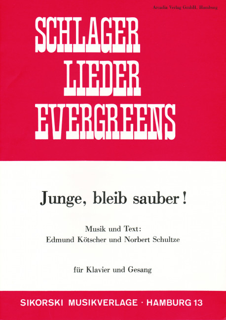 Front Cover Image Junge, bleib sauber! 