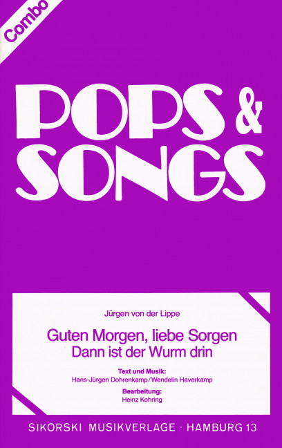 Front Cover Image Guten Morgen, liebe Sorgen / Dann ist der Wurm drin 