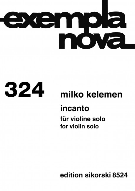 Front Cover Image Incanto 