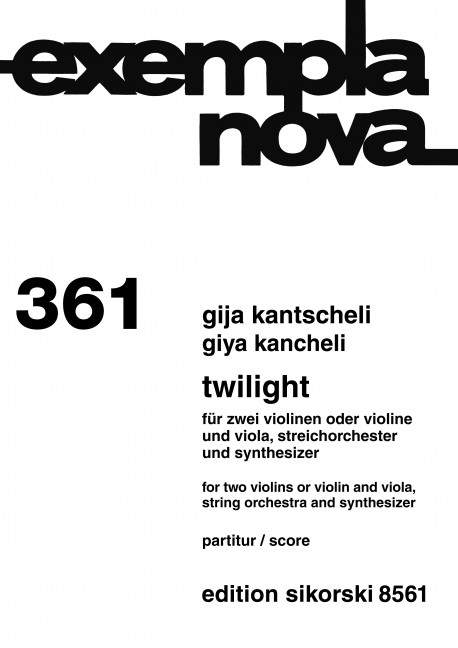 Front Cover Image Twilight 