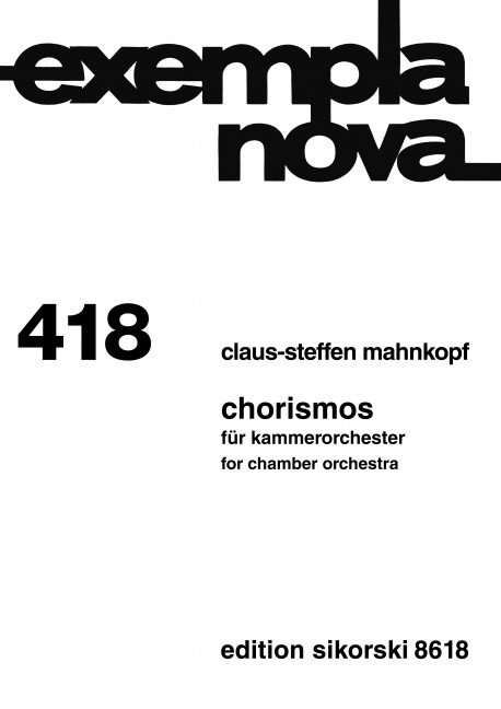 Front Cover Image Chorismos 