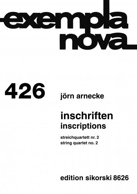 Front Cover Image Inschriften 