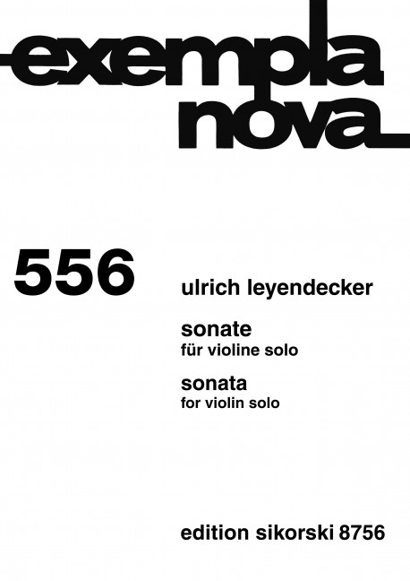 Front Cover Image Sonate 