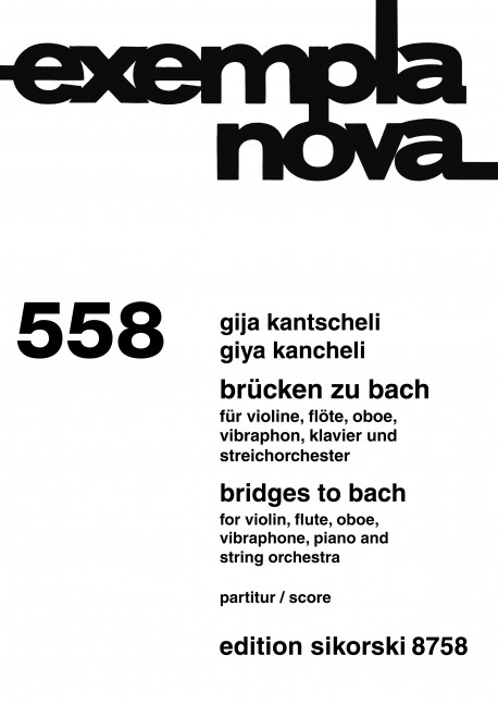 Front Cover Image Brücken zu Bach 