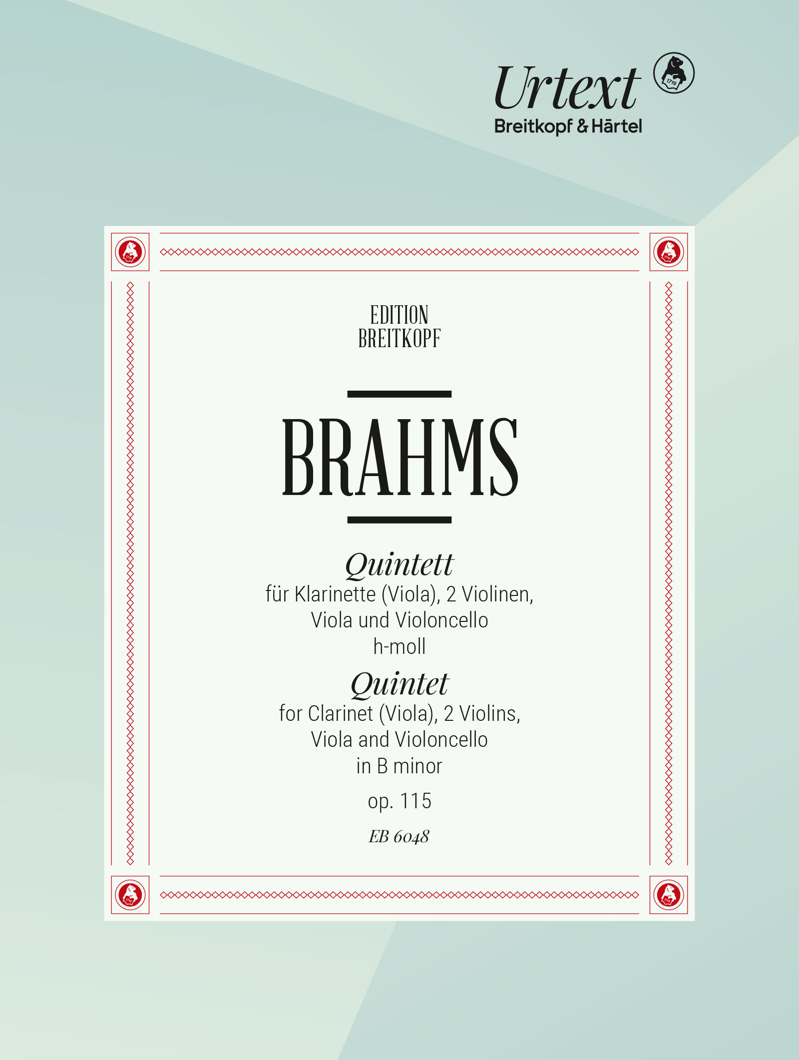 Other Cover Image Klarinettenquintett h-moll op. 115