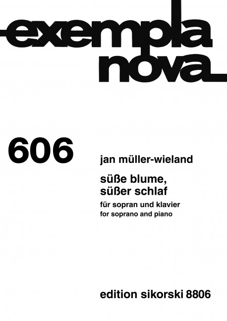 Front Cover Image Süße Blume, süßer Schlaf 