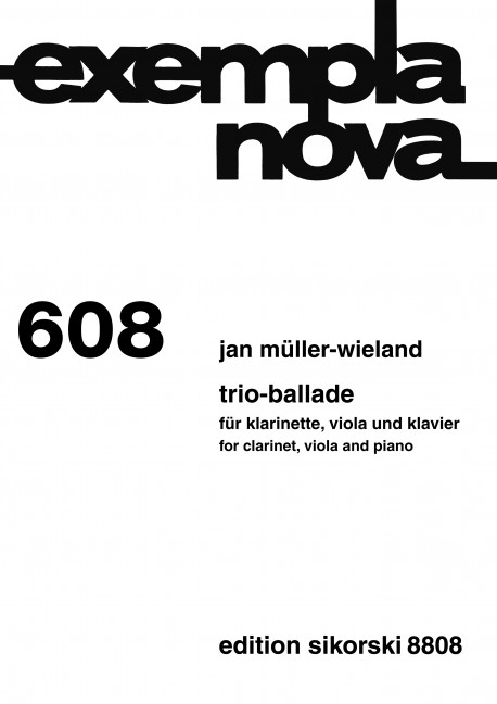 Front Cover Image Trio-Ballade 