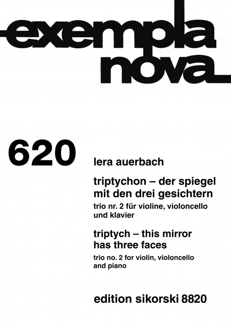 Front Cover Image Triptychon - Der Spiegel mit den drei Gesichtern 