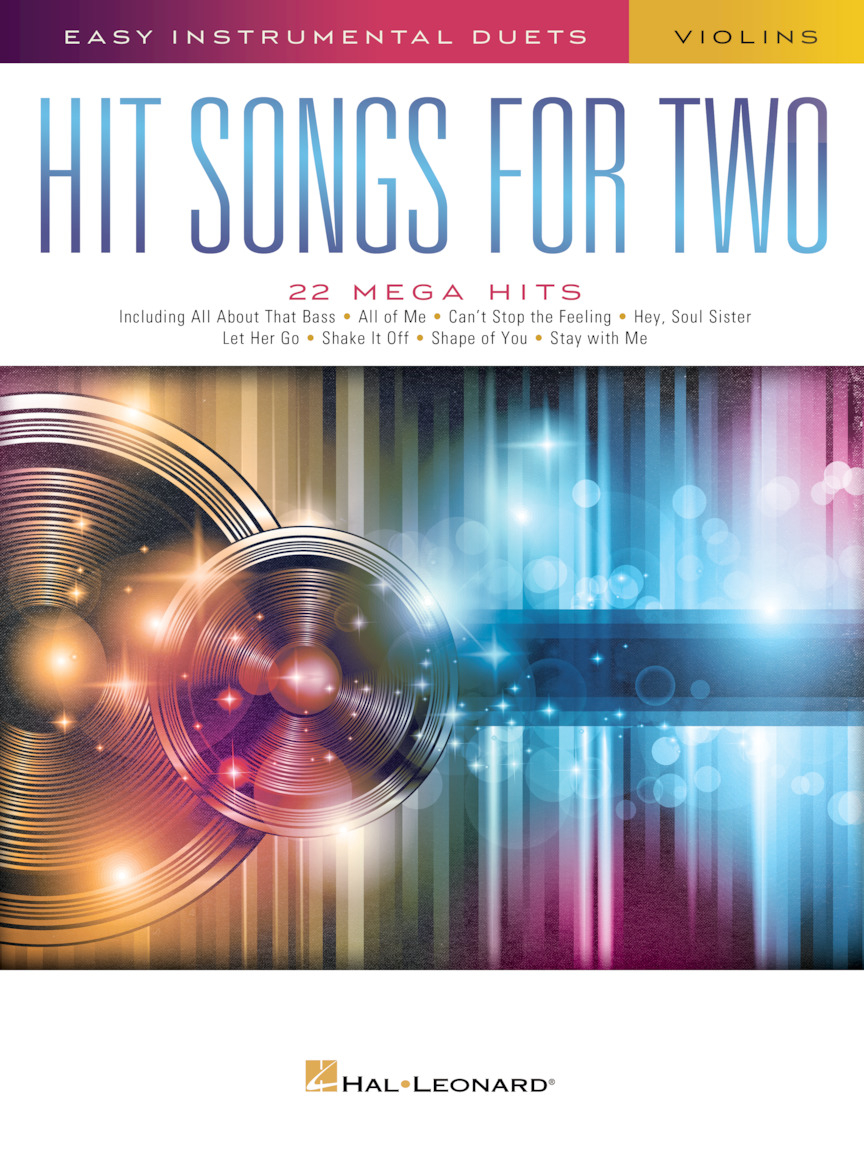Front Cover Image Hit Songs for Two Violins