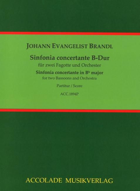 Front Cover Image Sinfonie concertante B-Dur 
