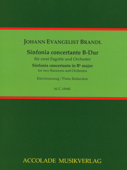 Front Cover Image Sinfonie concertante B-Dur 