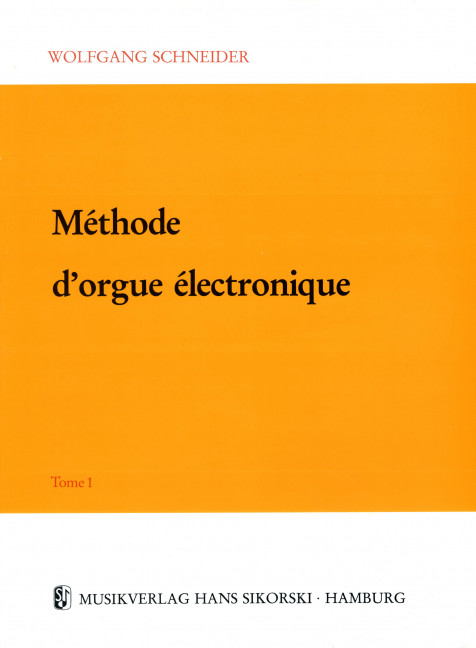 Front Cover Image Méthode d'orgue électronique 