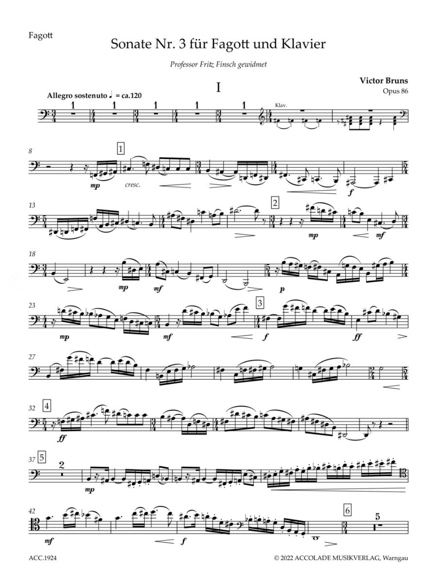 Other Cover Image Sonate Nr. 3 op. 86 