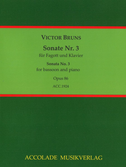 Front Cover Image Sonate Nr. 3 op. 86 