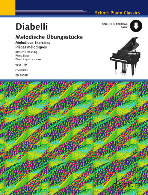 Front Cover Image Melodische Übungsstücke op. 149 