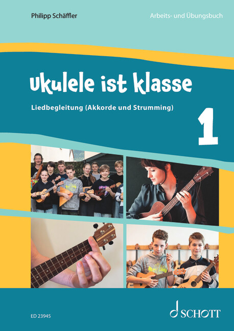 Front Cover Image Ukulele ist klasse Band 1