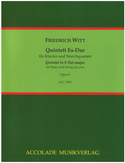 Front Cover Image Quintett Es-Dur Op. 6 