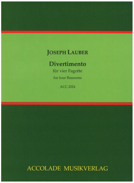 Front Cover Image Divertimento 