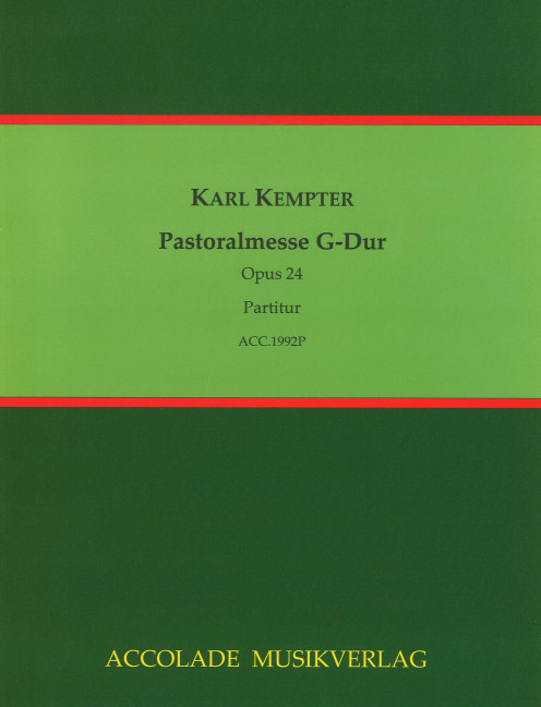 Front Cover Image Pastoralmesse in G 24 