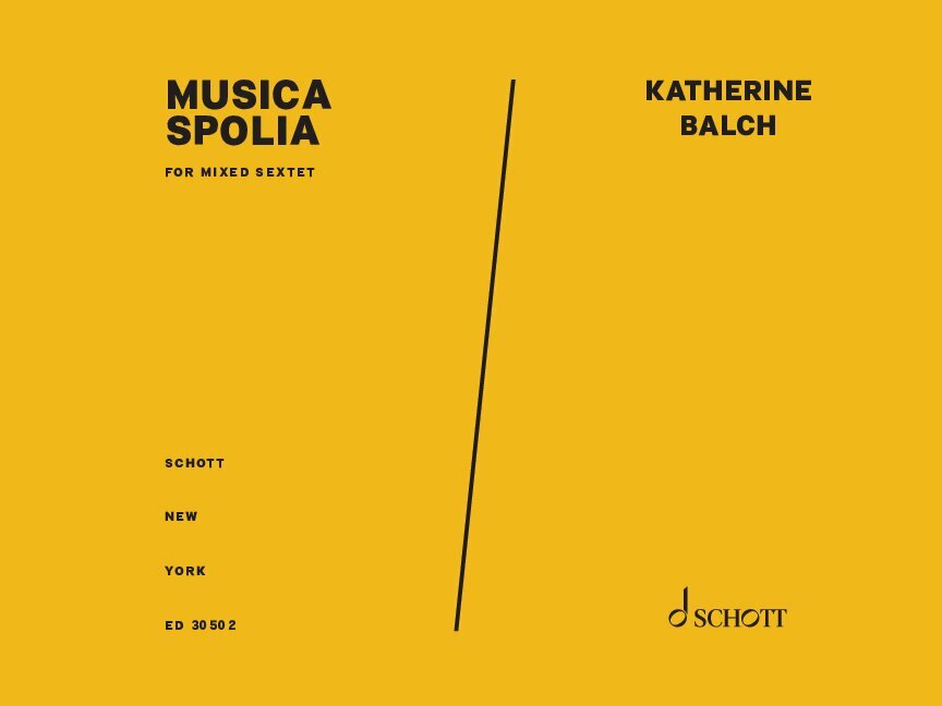 Front Cover Image Musica Spolia 
