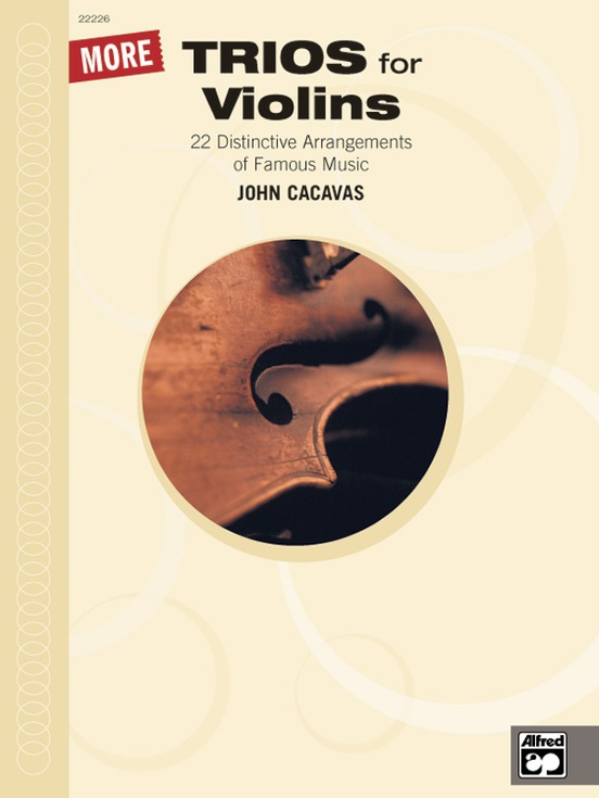 Front Cover Image More Trios for Violin