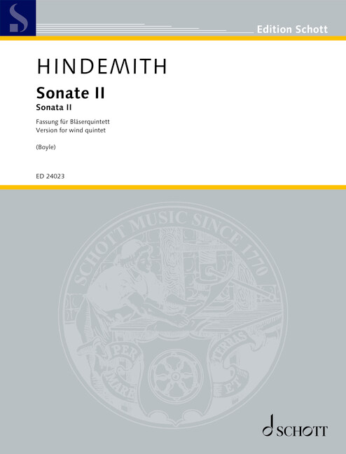 Front Cover Image Sonate II 