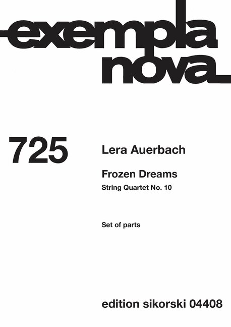 Front Cover Image Frozen Dreams 