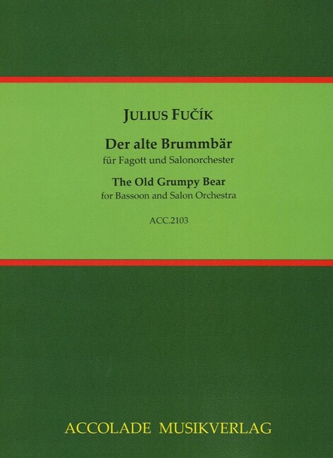 Front Cover Image Der alte Brummbä op. 210 