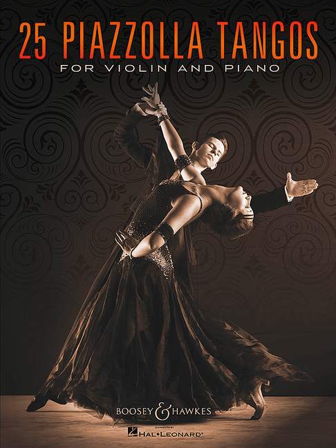 Front Cover Image 25 Piazzolla Tangos for Violin and Piano