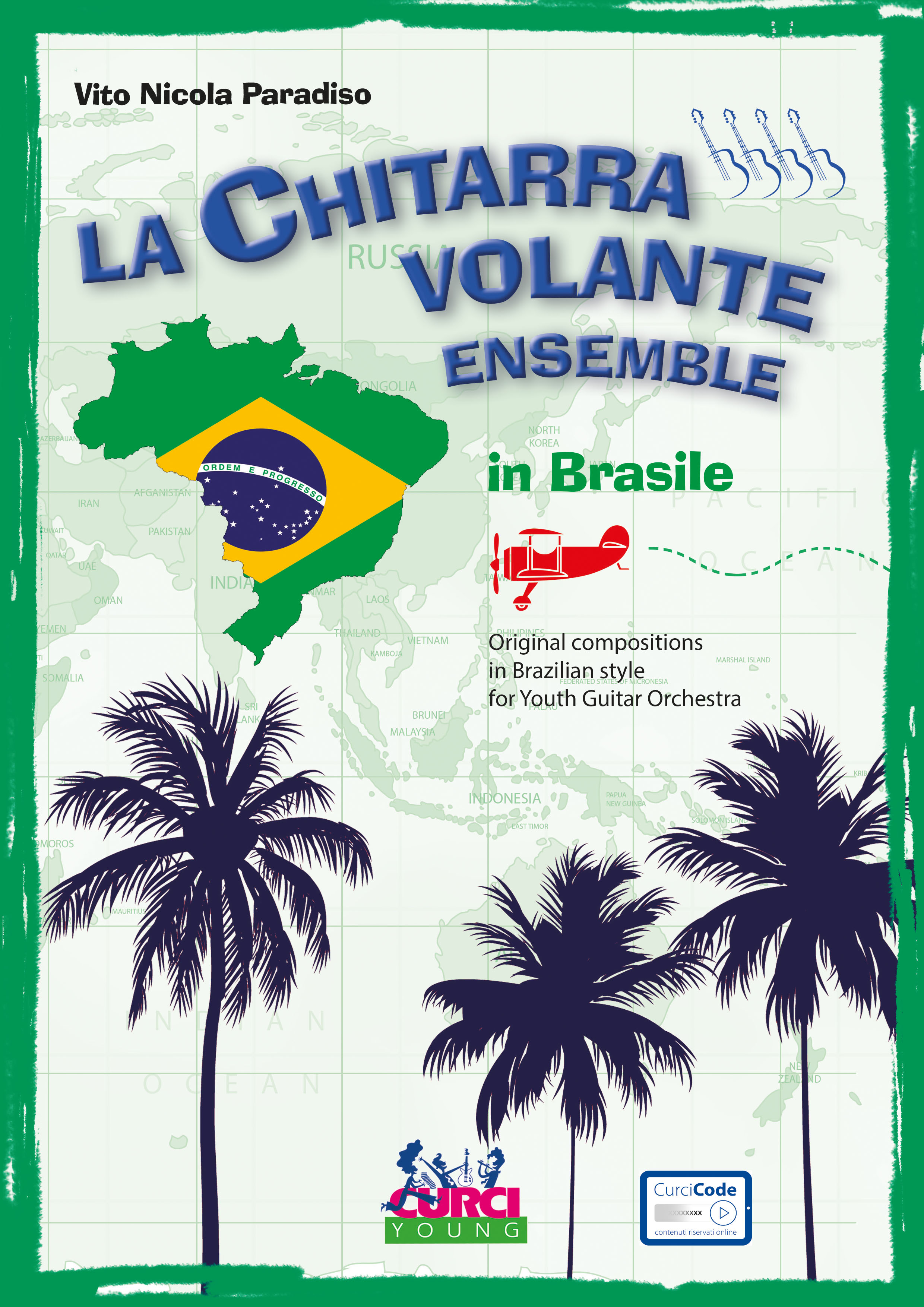 Front Cover Image La Chitarra Volante Ensemble in Brasile