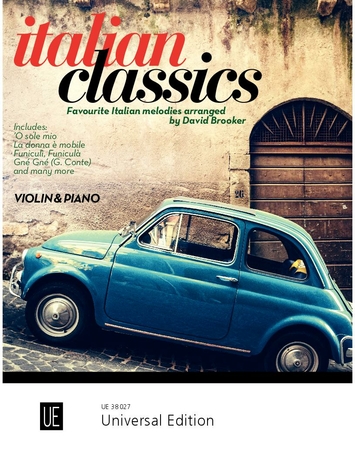 Front Cover Image Italian Classics für Violine und Klavier
