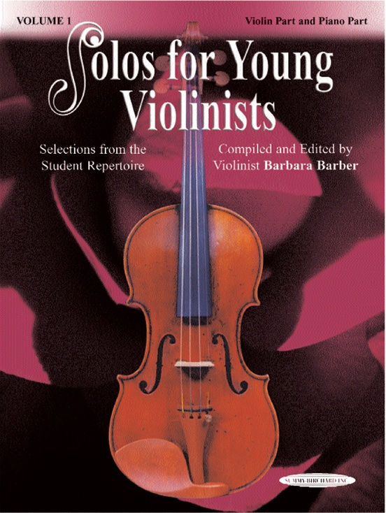 Front Cover Image Solos for Young Violinists Violin Part and Piano Acc., Volume 1