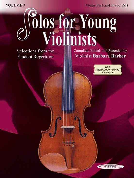 Front Cover Image Solos for Young Violinists, Volume 3
