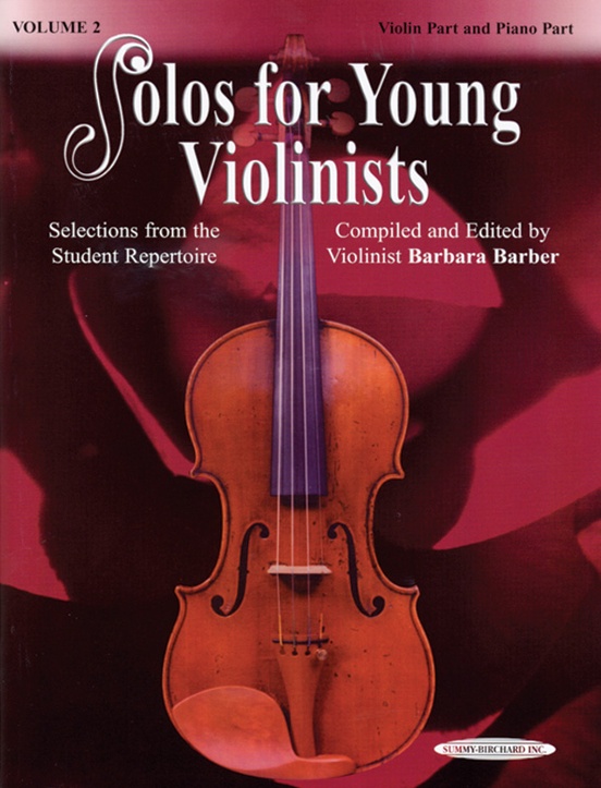 Front Cover Image Solos for Young Violinists, Volume 2