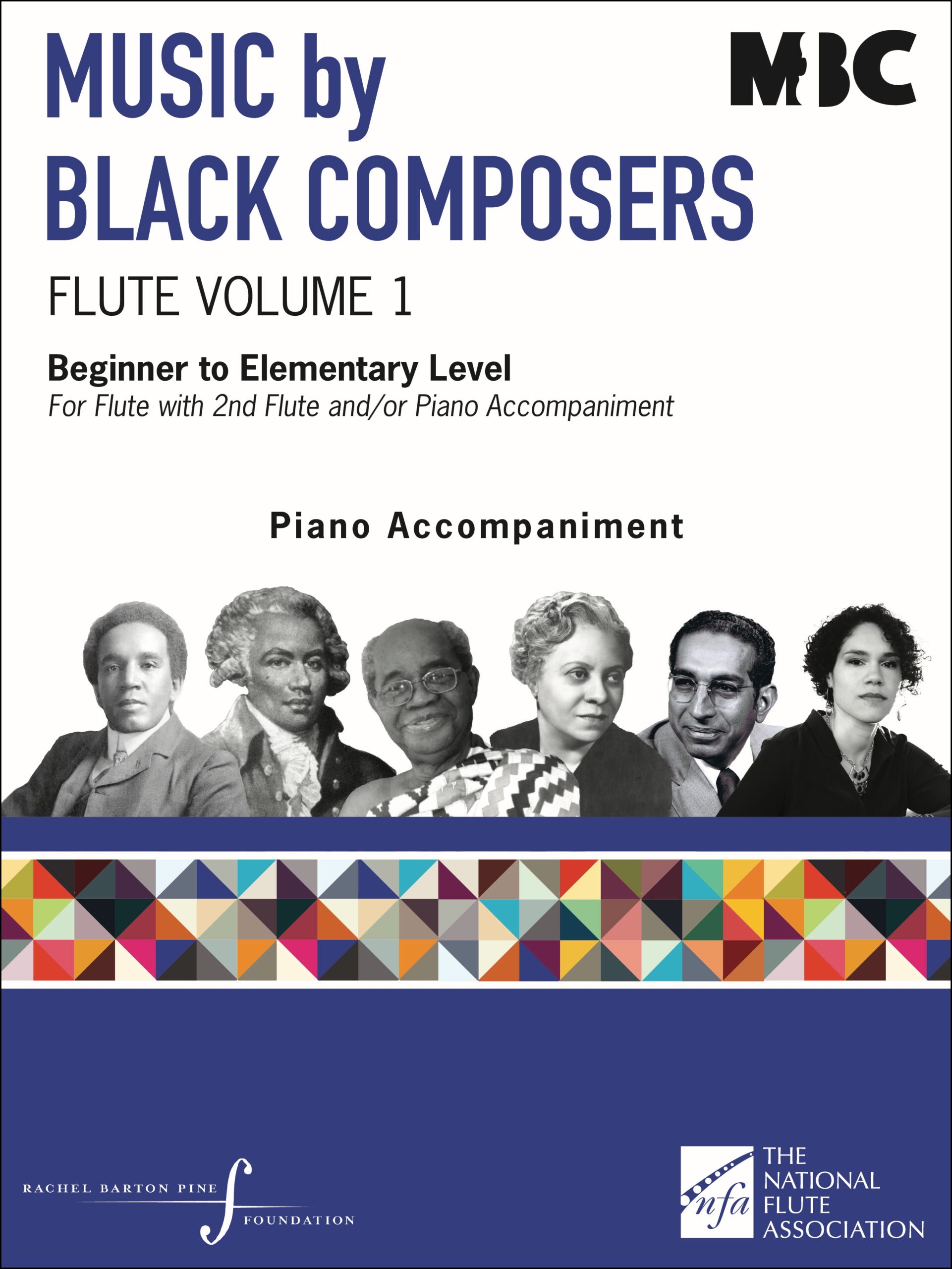 Front Cover Image Music by Black Composers: Flute Volume 1 – Piano Accompaniment