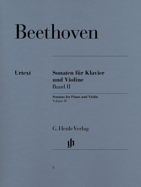 Front Cover Image Sonaten für Violine und Klavier Band 2