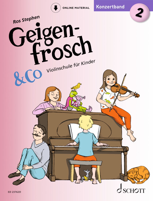 Front Cover Image Geigenfrosch & Co: Konzertbuch 2