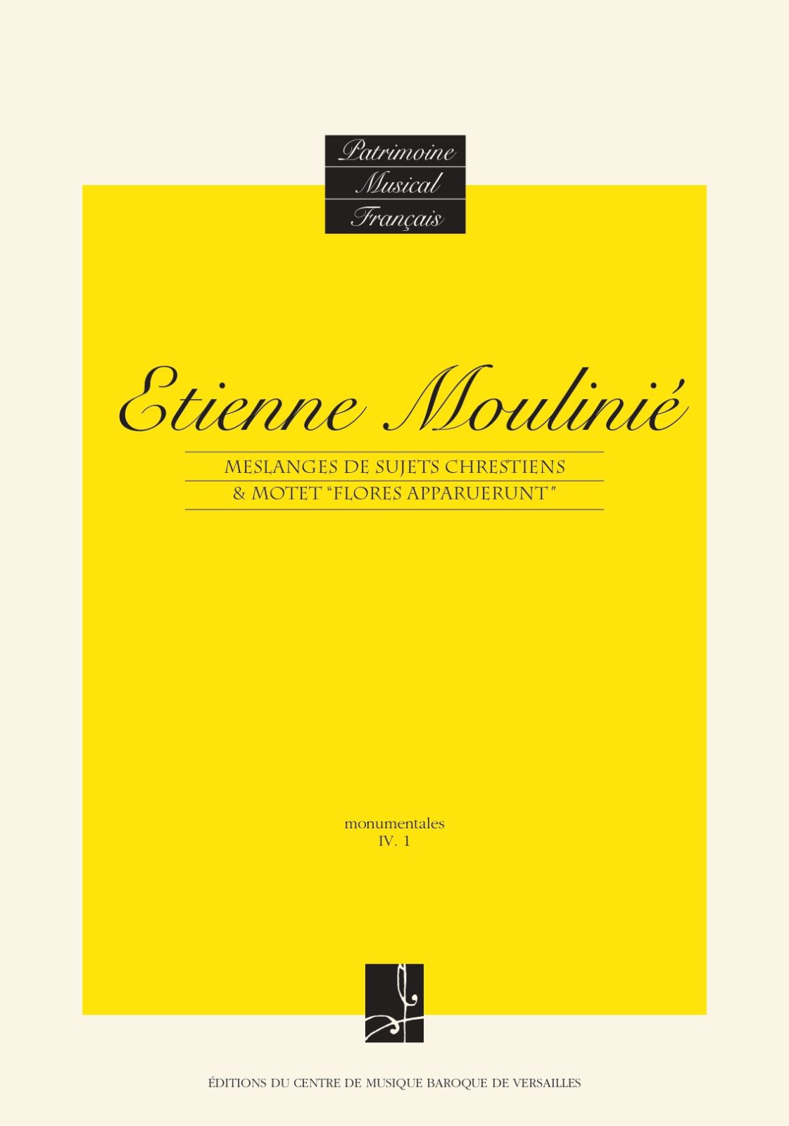 Front Cover Image Meslanges de sujets chrestiens